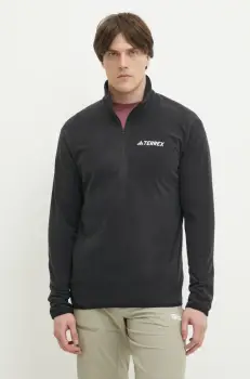 adidas TERREX hanorac Essentials culoarea negru, uni, JP0783 imagine