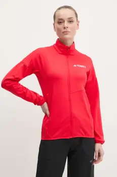 adidas TERREX hanorac Xperior culoarea rosu, uni, JE1360 imagine