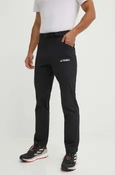 adidas TERREX pantaloni de exterior Xperior culoarea negru, IQ1401 imagine