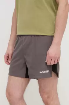 adidas TERREX pantaloni scurti outdoor Multi culoarea gri imagine