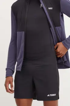 adidas TERREX pantaloni scurti sport Multi barbati, culoarea negru, HZ6293 imagine