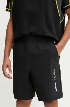 adidas TERREX pantaloni scurti sport x National Geographic barbati, culoarea negru, JD5845 imagine