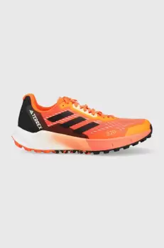 Adidas TERREX pantofi Agravic Flow 2 barbati, culoarea portocaliu imagine