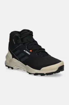 adidas TERREX pantofi AX4 Mid Beta COLD.RDY barbati, culoarea negru, izolat, IG8849 imagine