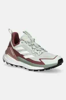 adidas TERREX pantofi Free Hiker 2 Low femei, culoarea verde, IH3745 imagine