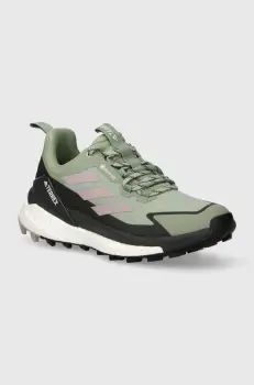 adidas TERREX pantofi Free Hiker 2 Low GTX femei, culoarea verde, IE5100 imagine