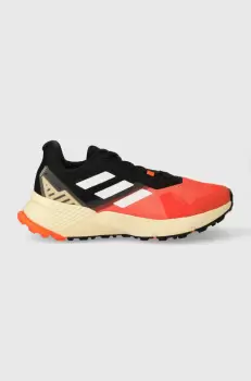 adidas TERREX pantofi Soulstride barbati, culoarea portocaliu imagine