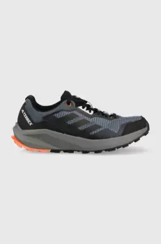 Adidas TERREX pantofi Trailrider barbati, culoarea albastru marin imagine