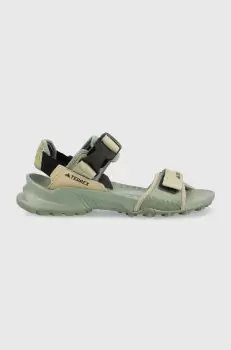 adidas TERREX sandale Hydroterra culoarea verde imagine