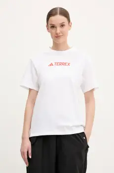 adidas TERREX tricou femei, culoarea alb, JF9132 imagine