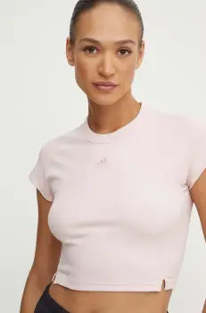 adidas tricou All SZN femei, culoarea roz, IY6741 imagine