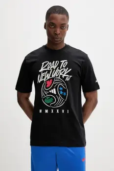 adidas tricou basic pentru barbati, din bumbac imagine