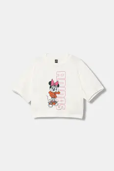 adidas tricou copii culoarea alb, JL9191 imagine