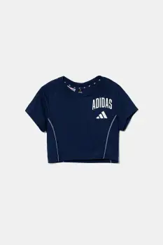 adidas tricou copii culoarea bleumarin, JM3855 imagine