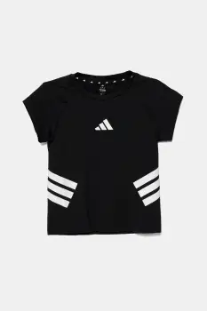 adidas tricou copii culoarea negru, cu imprimeu, JJ0995 imagine
