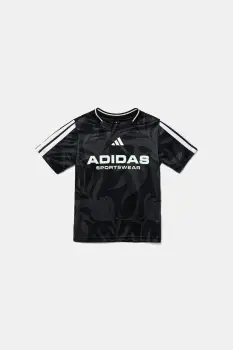 adidas tricou copii culoarea negru, cu imprimeu, JW7451 imagine