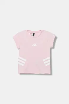 adidas tricou copii culoarea roz, JM0858 imagine