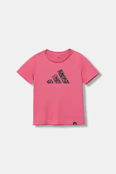 adidas tricou copii culoarea roz, JV5196 imagine