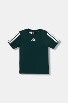 adidas tricou copii culoarea verde, cu imprimeu, JW2527 imagine