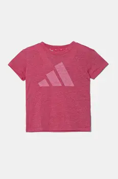 adidas tricou copii culoarea violet, JC9779 imagine