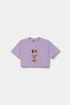 adidas tricou copii culoarea violet, JM0830 imagine