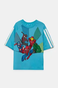 adidas tricou copii MRVL cu imprimeu, JD4556 imagine