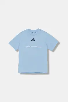 adidas tricou de bumbac pentru copii cu imprimeu, KC5384 imagine