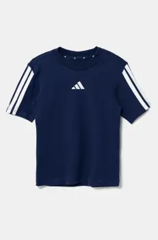 adidas tricou de bumbac pentru copii culoarea albastru marin, modelator, JD6490 imagine