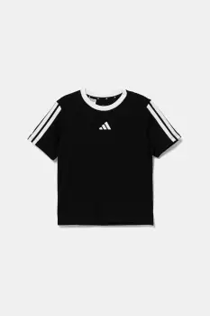 adidas tricou de bumbac pentru copii culoarea negru, JW8627 imagine