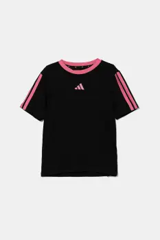 adidas tricou de bumbac pentru copii culoarea negru, JW8633 imagine