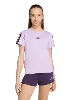 adidas tricou de bumbac pentru copii culoarea violet, JY4975 imagine