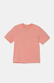 adidas tricou de bumbac pentru copii J SZN GFX TEE culoarea roz, IV7114 imagine