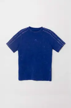 adidas tricou de bumbac pentru copii neted imagine