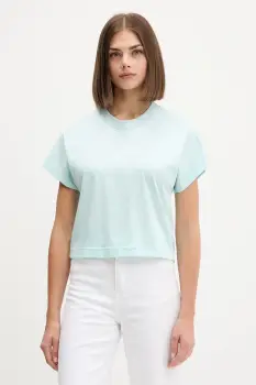 adidas tricou din bumbac All Szn culoarea turcoaz, JV9840 imagine