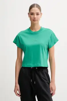 adidas tricou din bumbac ALL SZN culoarea verde, JJ1240 imagine