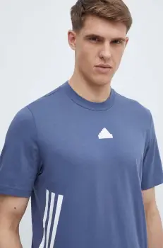 adidas tricou din bumbac barbati, cu imprimeu, IX5199 imagine