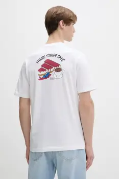 adidas tricou din bumbac Coffee Cafe imagine