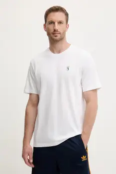 adidas tricou din bumbac culoarea alb, uni, JZ7440 imagine