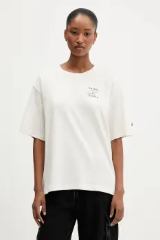 adidas tricou din bumbac culoarea bej, KT3275 imagine