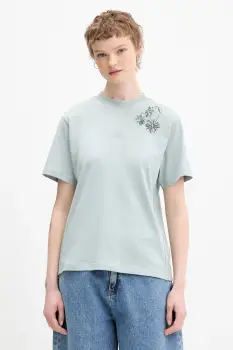 adidas tricou din bumbac culoarea verde, KF0082 imagine