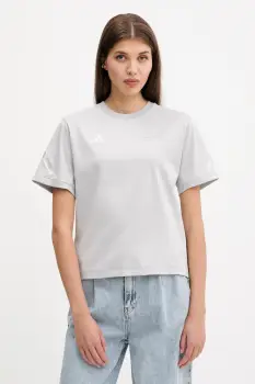 adidas tricou din bumbac x Mercedes culoarea gri, JW3482 imagine