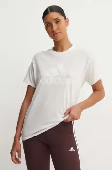 adidas tricou femei, culoarea alb, IS3602 imagine