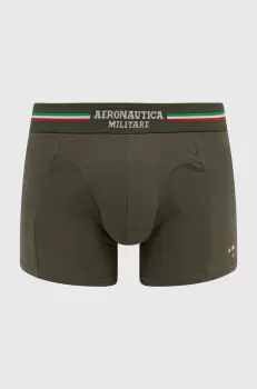 Aeronautica Militare Boxeri (2-pack) barbati, culoarea verde imagine