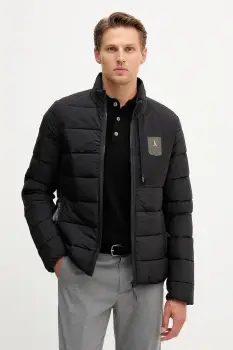 Aeronautica Militare geaca culoarea negru, de iarna, AB3022UCT04214 imagine