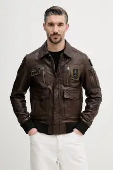 Aeronautica Militare geaca de piele imagine