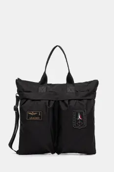 Aeronautica Militare geanta culoarea negru, BO1103UCT03215 imagine