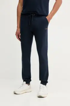 Aeronautica Militare pantaloni de trening culoarea bleumarin, uni, PF1008UF00662 imagine