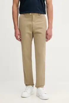 Aeronautica Militare pantaloni regular pentru barbati, din bumbac cu elastan imagine