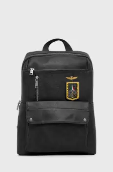 Aeronautica Militare rucsac barbati, culoarea gri, mare, neted imagine