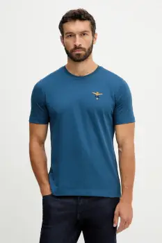 Aeronautica Militare tricou din bumbac cu imprimeu, TS1580UJ00372 imagine